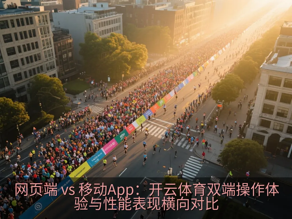 手持智能手机显示抽象数据报表与性能折线图，背景干净中性